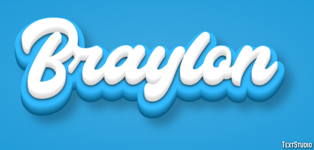 Braylon Efecto de Texto