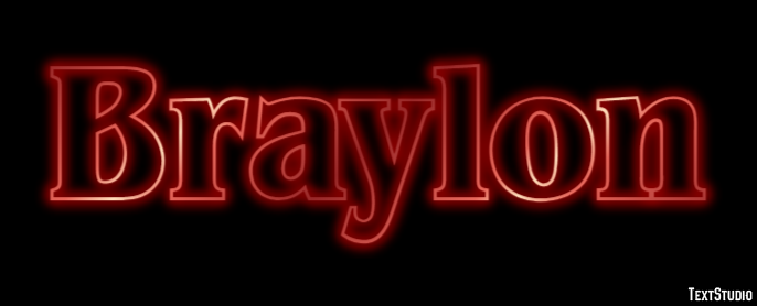 Braylon Efecto de Texto