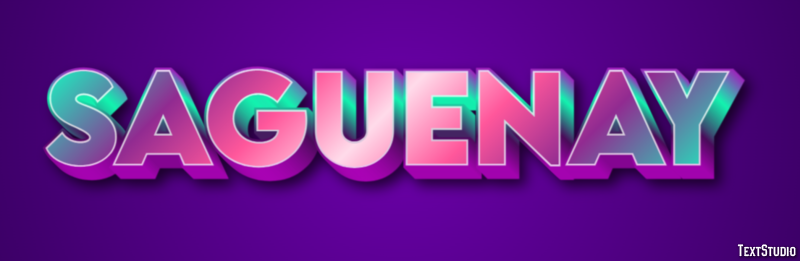 Saguenay Efekt tekstowy