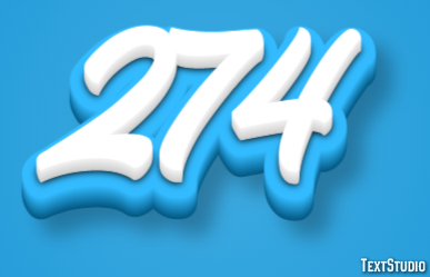 274 Texteffekt