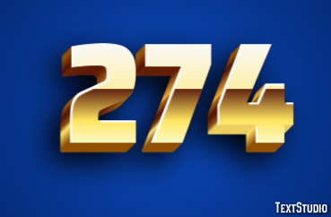 274 Texteffekt