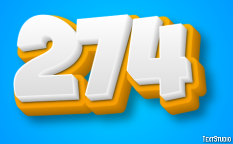 274 Texteffekt