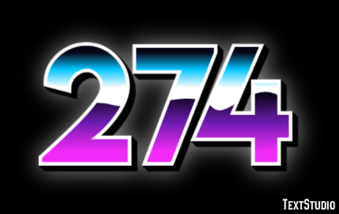 274 Texteffekt