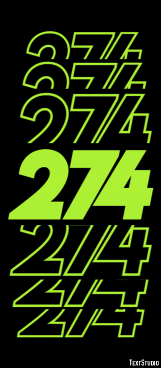 274 Texteffekt