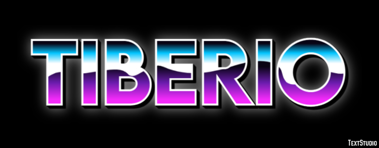Tiberio Effetto testo