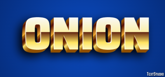 Onion Text Effect