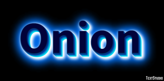 Onion Text Effect
