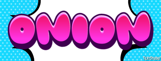 Onion Text Effect