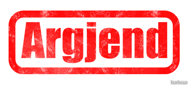 Argjend Text Effect