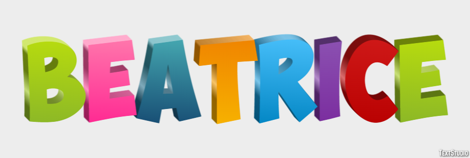 Beatrice Effet de Texte