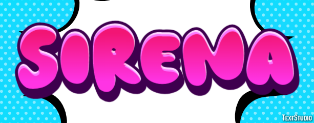 Sirena Tekst Effect