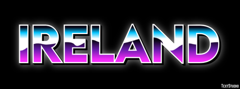 Ireland Text Effect