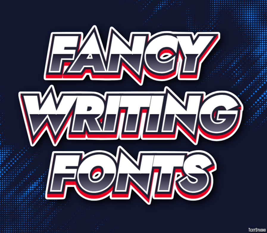 Fancy Writing Fonts テキスト効果