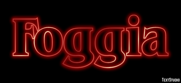 Foggia Efekt tekstowy