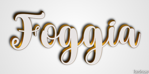 Foggia Efekt tekstowy