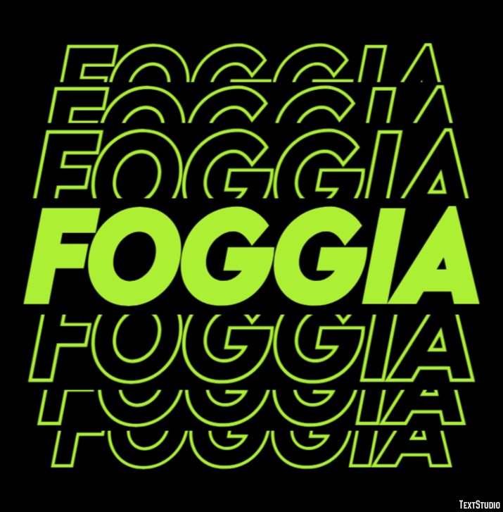 Foggia Efekt tekstowy