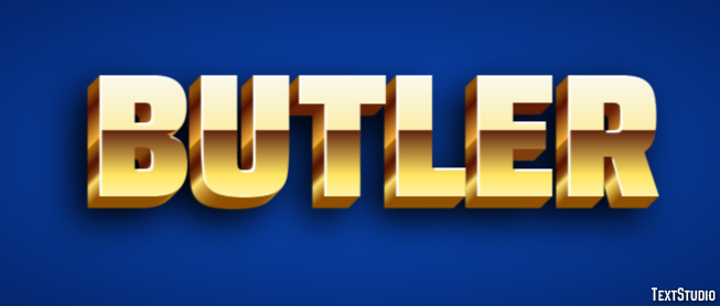 Butler Texteffekt