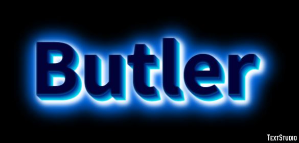 Butler Text Effect