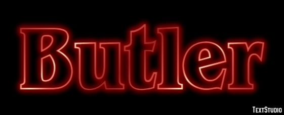 Butler Texteffekt