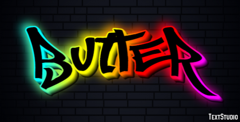 Butler Text Effect