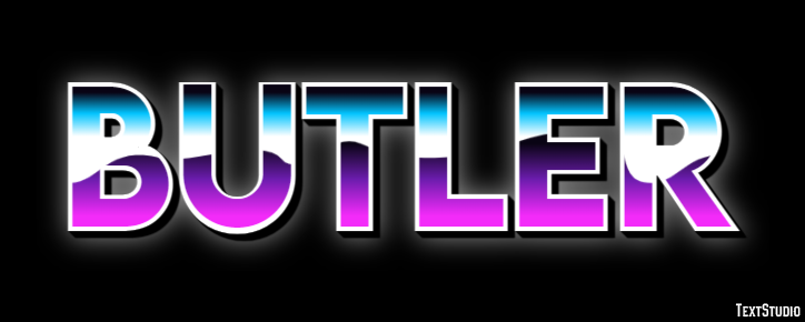 Butler Texteffekt