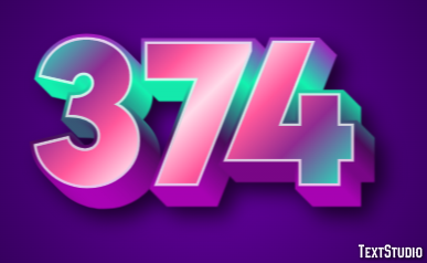 374 Text Effect
