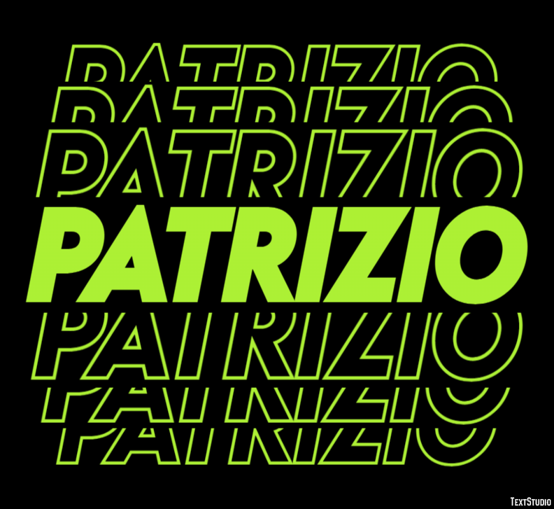 Patrizio Effetto testo