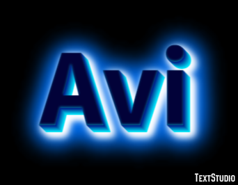 Avi Effetto testo