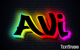 Avi Text effect