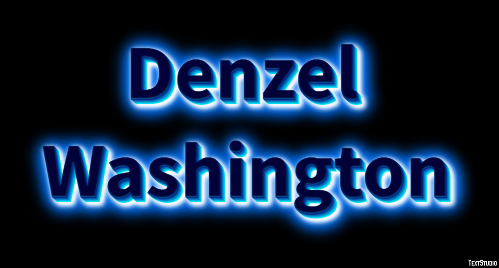 Denzel Washington Metin Efekti