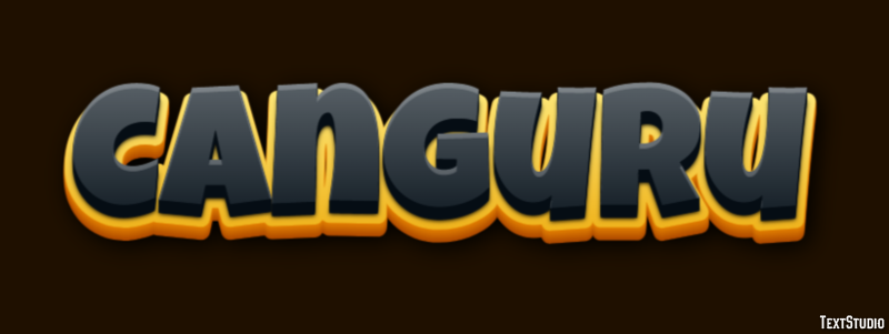 Canguru Texteffekt
