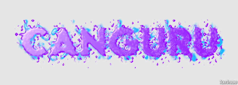 Canguru Texteffekt