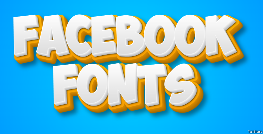 Facebook Fonts Texteffekt