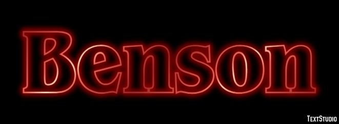 Benson Efekt tekstowy