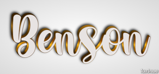 Benson Efekt tekstowy