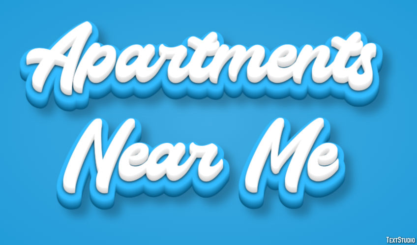 Apartments Near Me Effetto testo