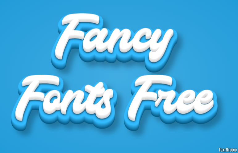 Fancy Fonts Free Effet de Texte