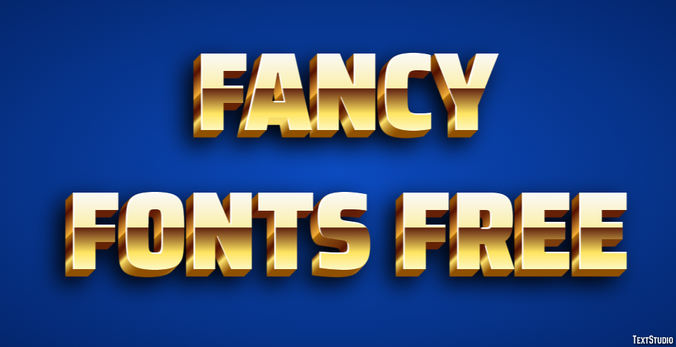 Fancy Fonts Free Efekt tekstowy