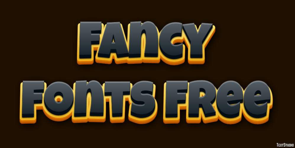 Fancy Fonts Free Efekt tekstowy