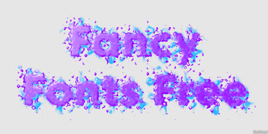 Fancy Fonts Free Efekt tekstowy