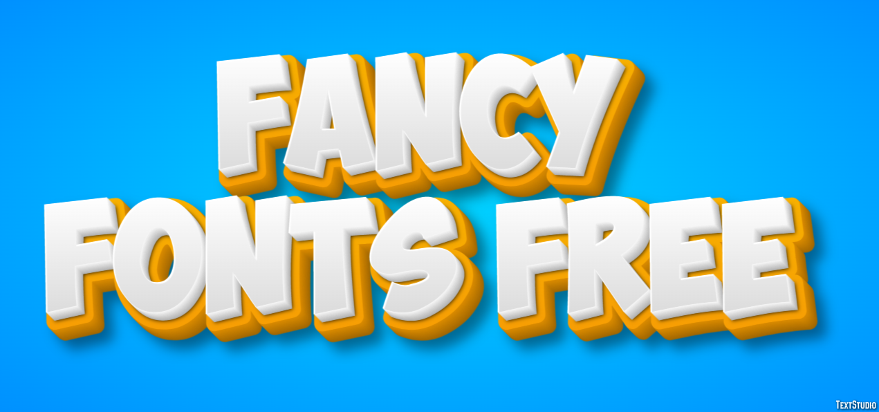 Fancy Fonts Free Efekt tekstowy