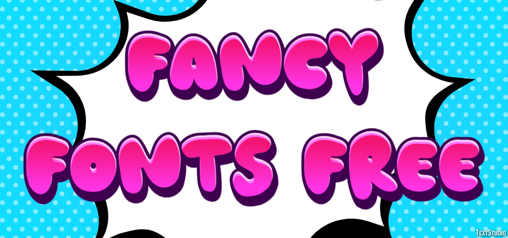 Fancy Fonts Free Efekt tekstowy