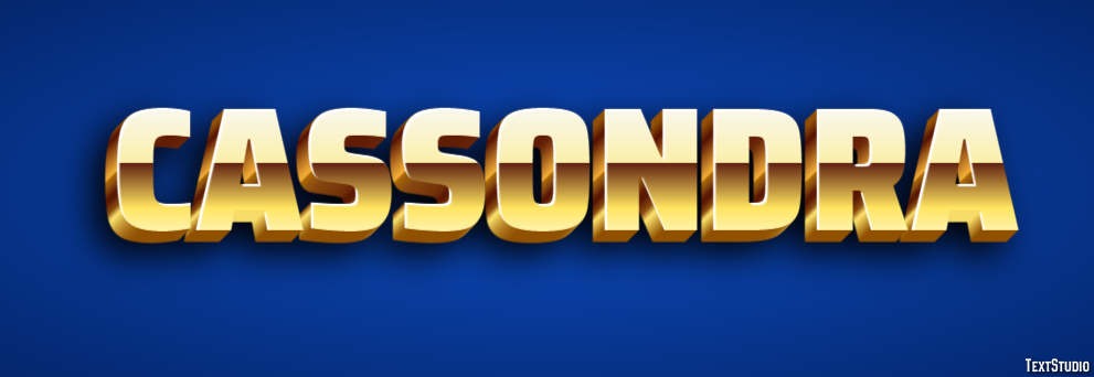 Cassondra Text Effect