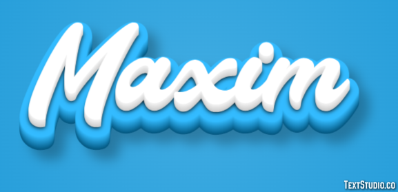 Maxim Text Effect