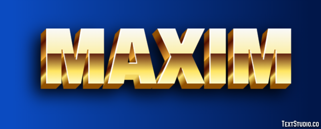 Maxim Text Effect