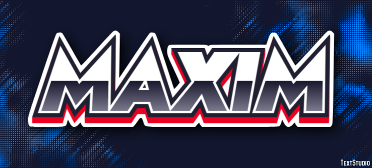 Maxim Text Effect