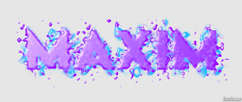 Maxim Text effect