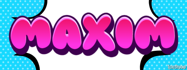 Maxim Text Effect
