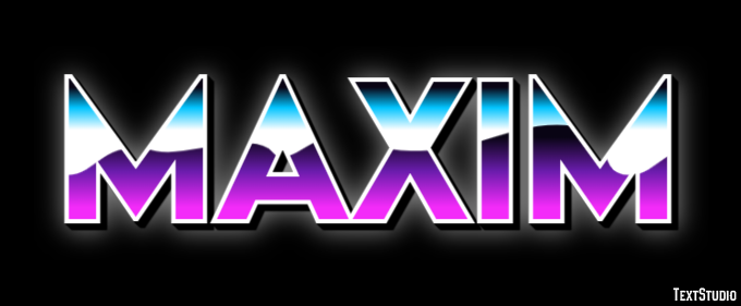 Maxim Text Effect