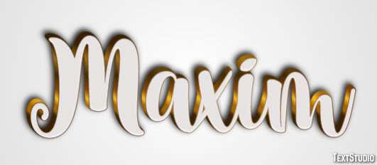 Maxim Text effect